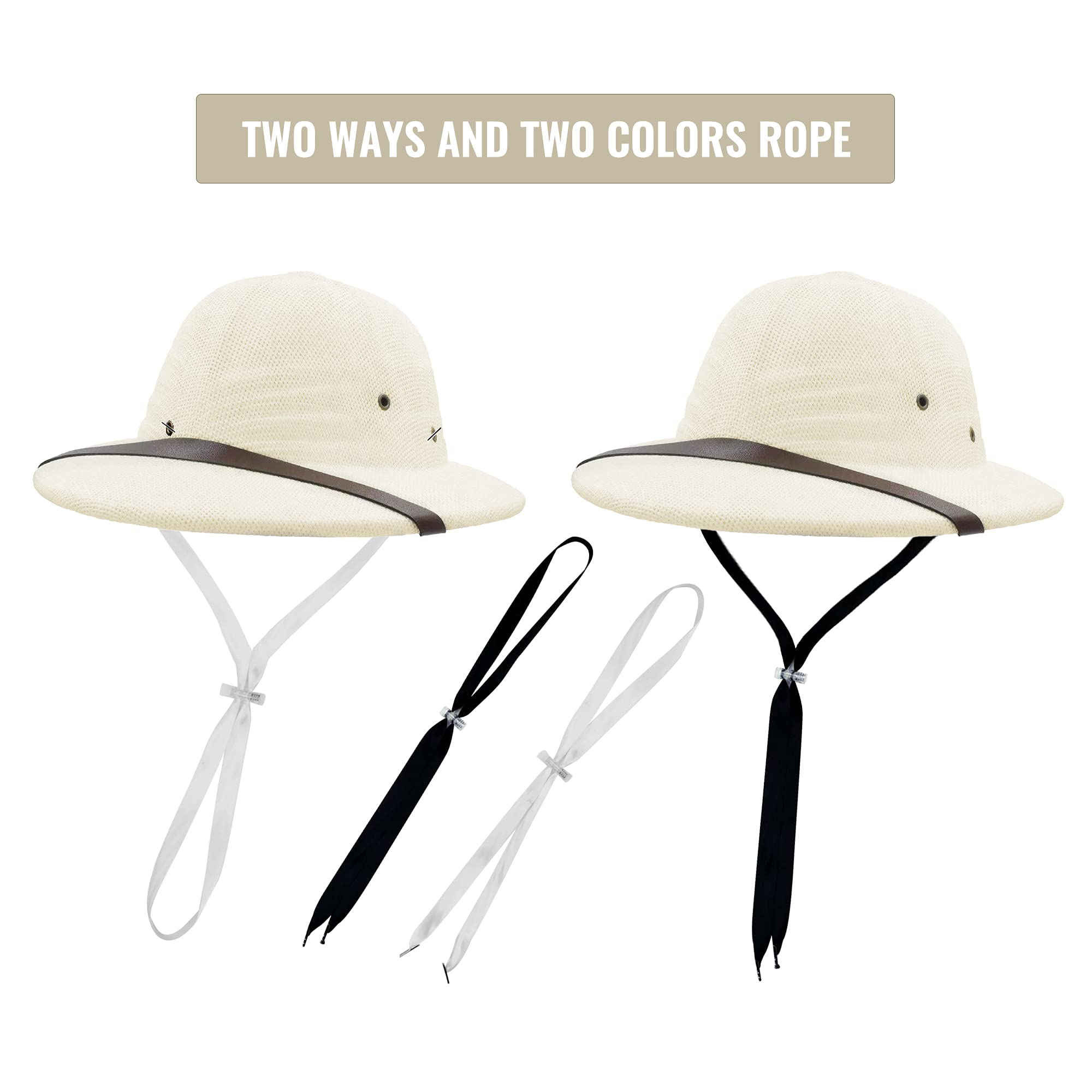 Casco de paja 100 % sombrero de verano para hombre, sombrero del ejército de la guerra de Vietnam, sombrero de pescador, sombrero de safari, selva, mineros