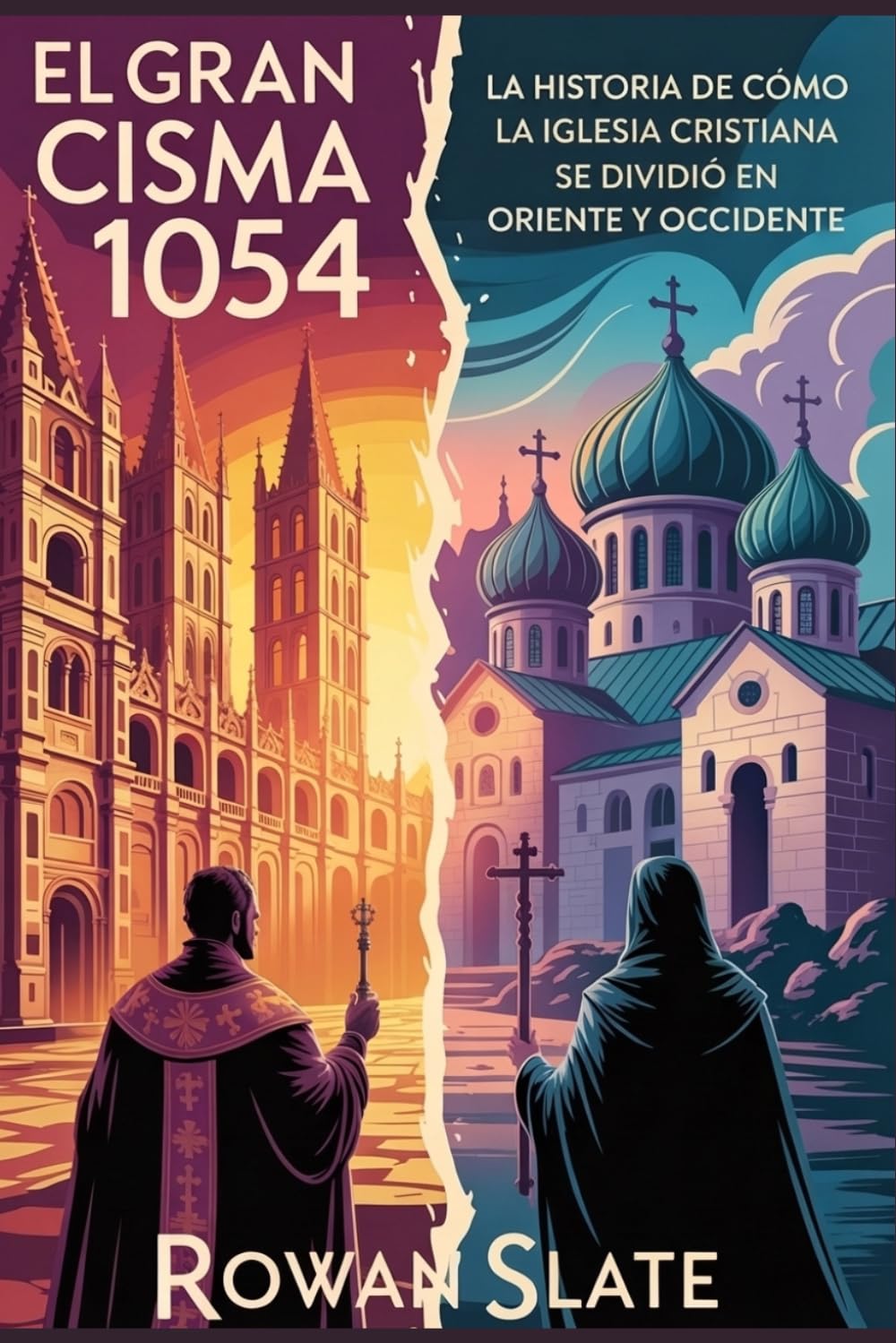 El Gran Cisma 1054 para adolescentes: La historia de cómo la Iglesia cristiana se dividió en Oriente y Occidente.