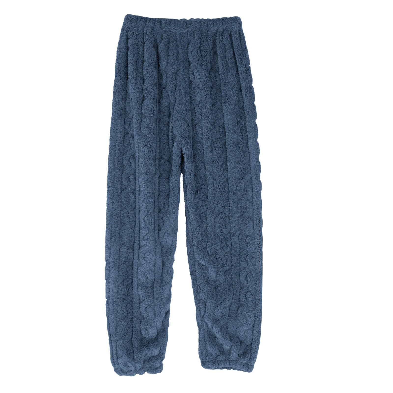 Conjunto de pijama de forro polar para mujer, pijama cálido y esponjoso con bolsillos para invierno, conjunto de pijama de manga larga para mujer, tela cálida de franela, parte superior cómoda para