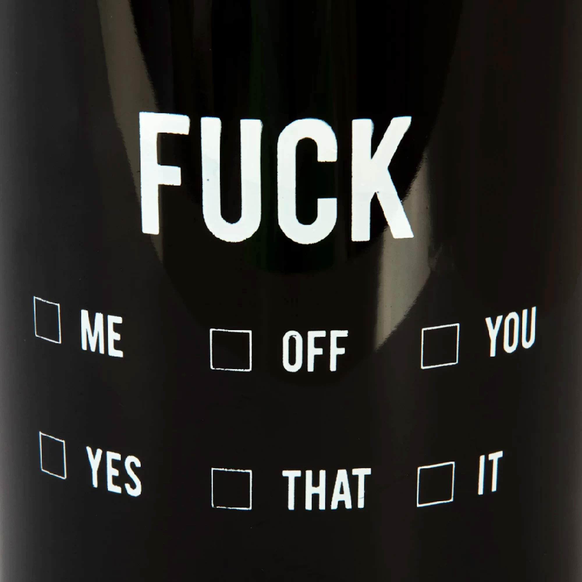 Bougie Artisanale Parfumée 'Fuck' / Doigt D'honneur - Cire De Soja - Humour Cadeau Original