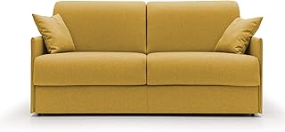 EVANS Divano letto matrimoniale in tessuto impermeabile