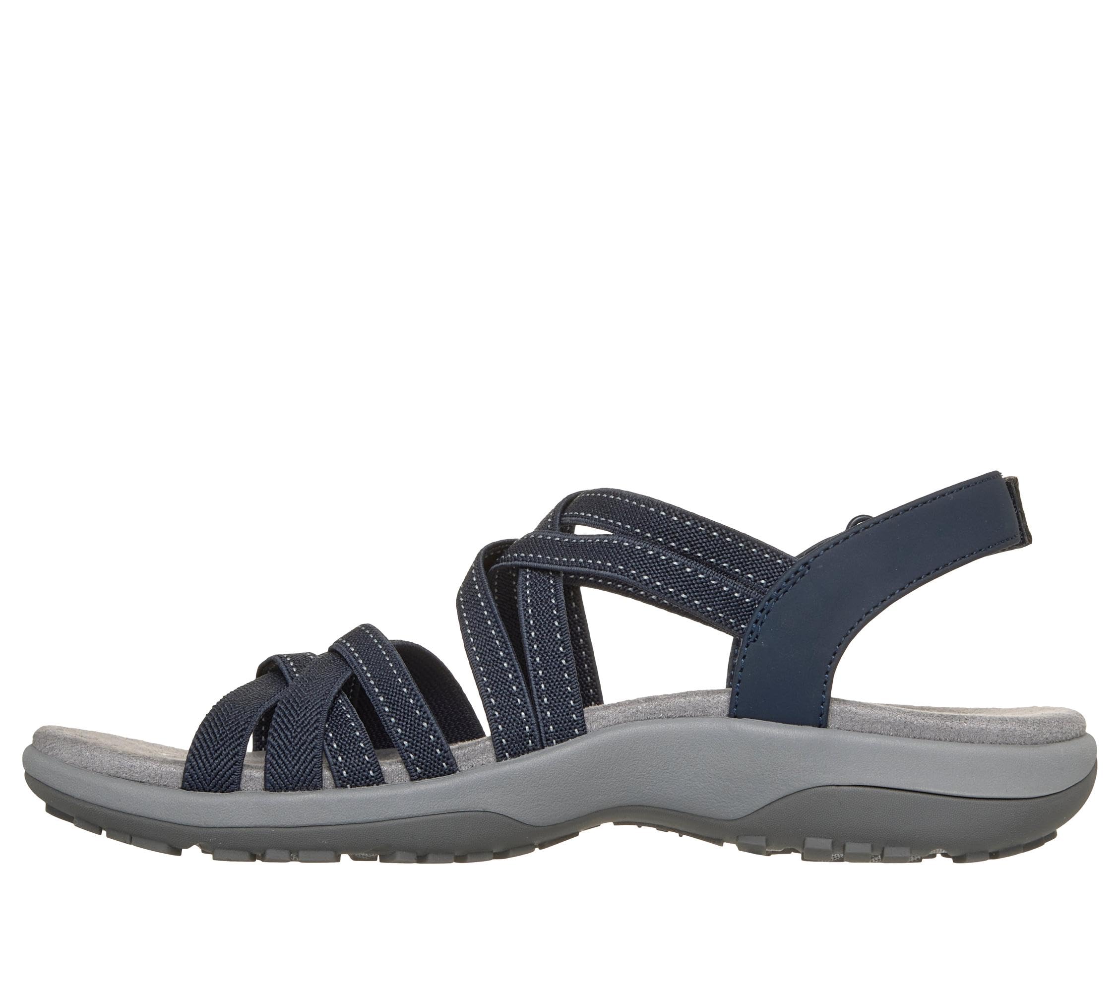 Skechers Damen Reggae Slim Summer GetawayFlache Sandale