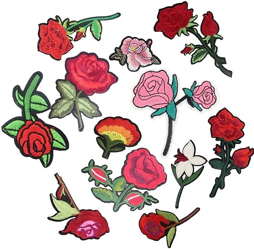 Miniatura 3 de Set surtido apliques bordado diseño parches para planchar o coser.