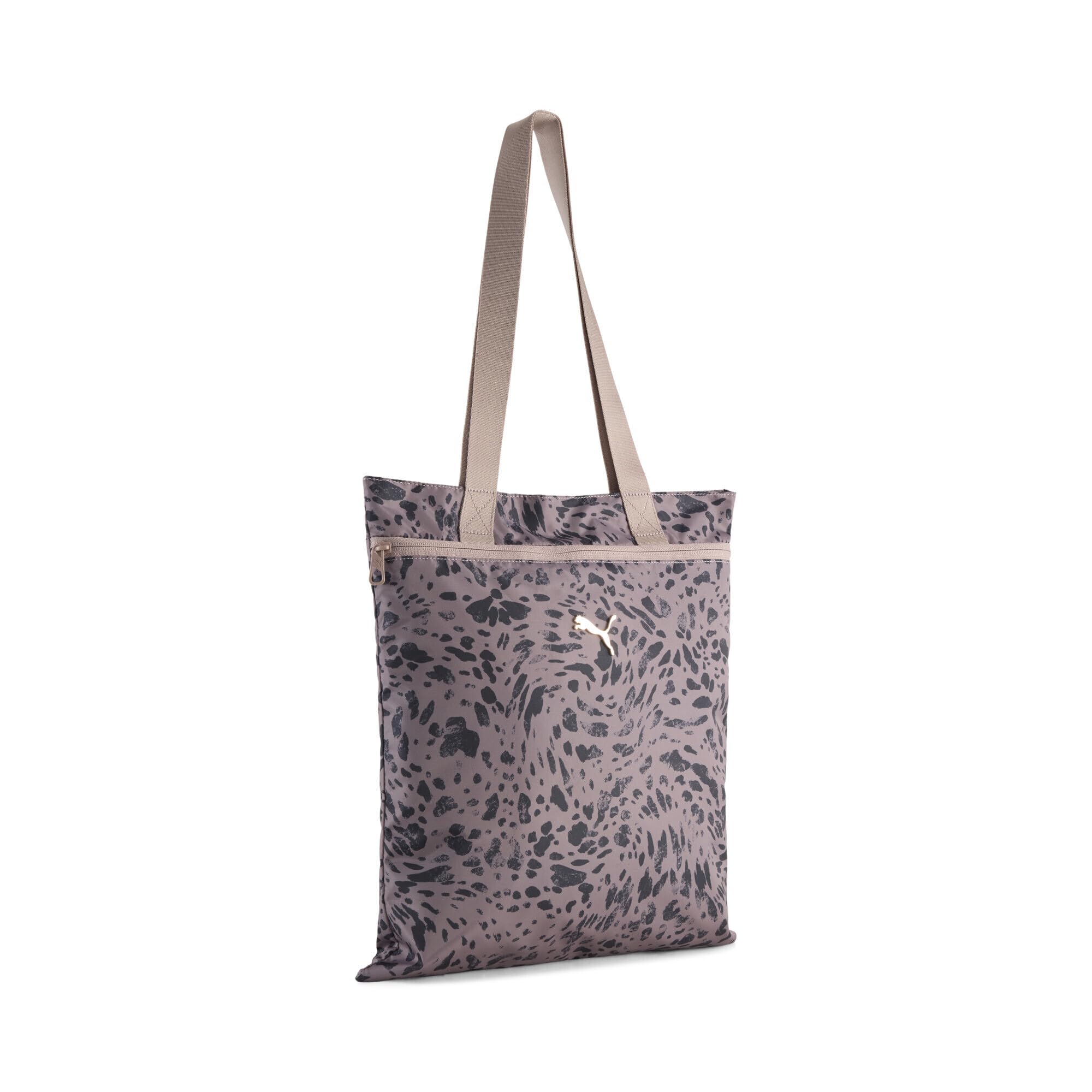 PUMA Bolso Tote Pop OneSize, Sandstone Animal AOP Beige