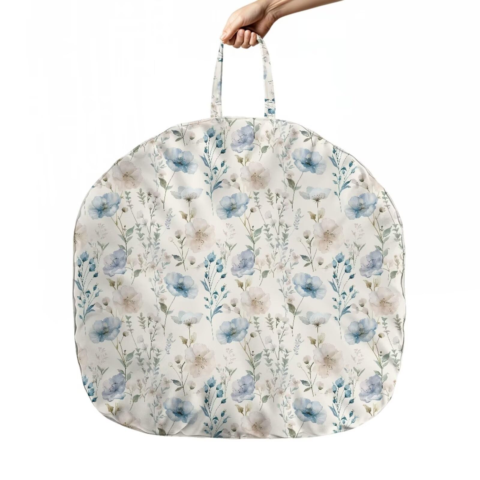 Txsniver Newborn Lounger Cover Stretchy Baby Lounger Cover Comfortable Baby Pillow Cover Soft Slipcover for Infant Lounger Pillow Cute Baby Room Decor, Retro Flower, 25.6 x 24 Inch