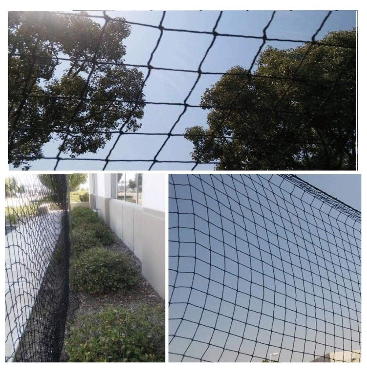 Rete Di Sicurezza Nera Per Balcone E Bambini - Maglia 5cm, Diametro 6mm, Poliestere Resistente - Foto 11