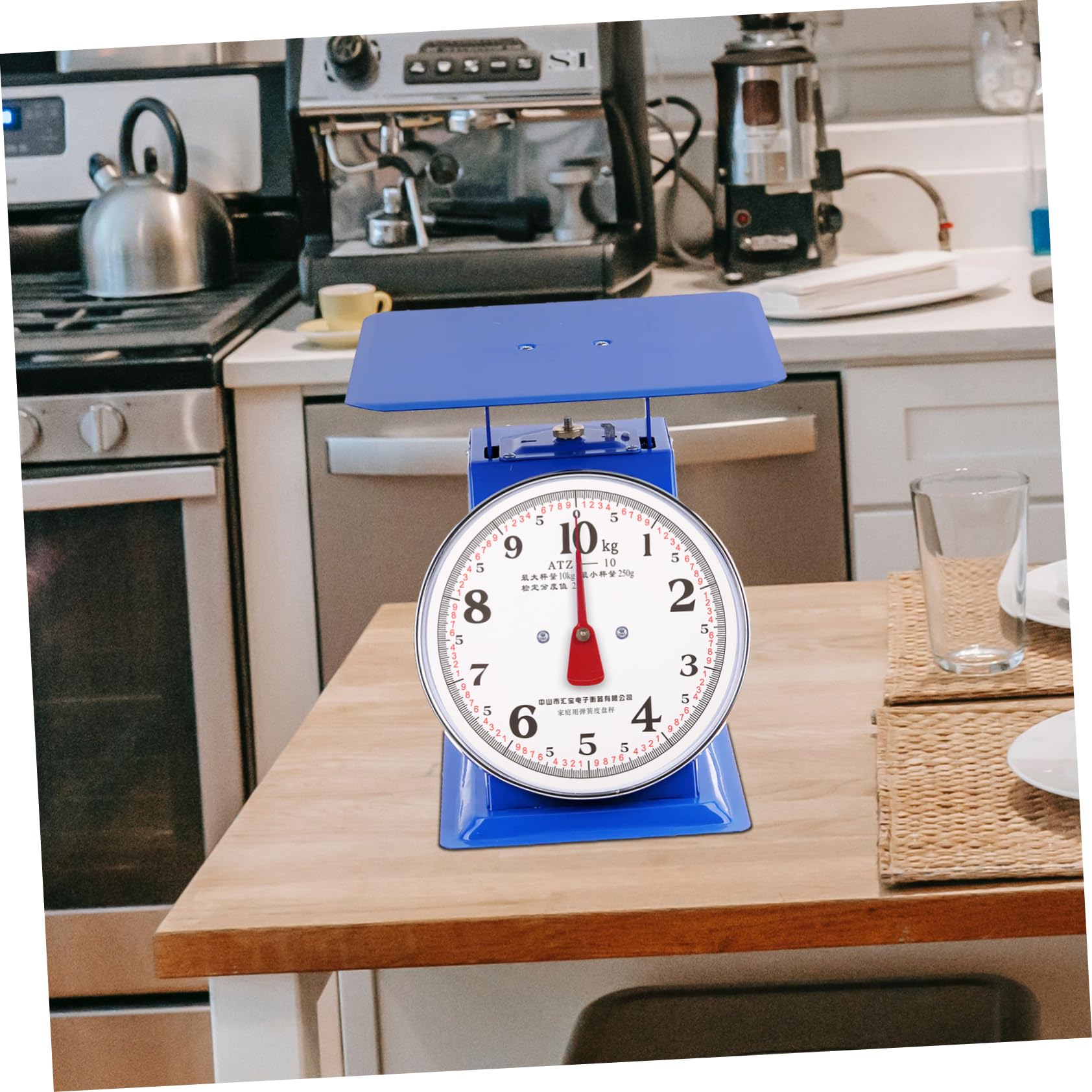 ABOOFAN Mechanical Scale Spring Scale Paper Replacement High Precision Kg Max Capacity Pan