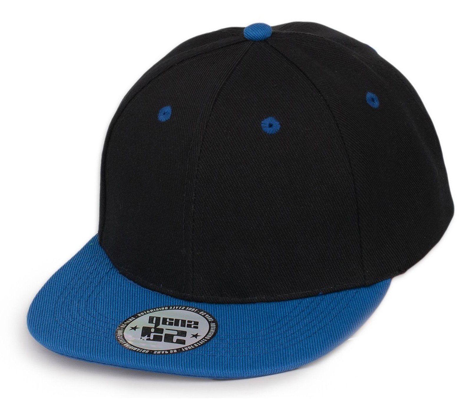 4sold Kids Snapback Hat Baseball Cap Hip-Hop (Black Blue)
