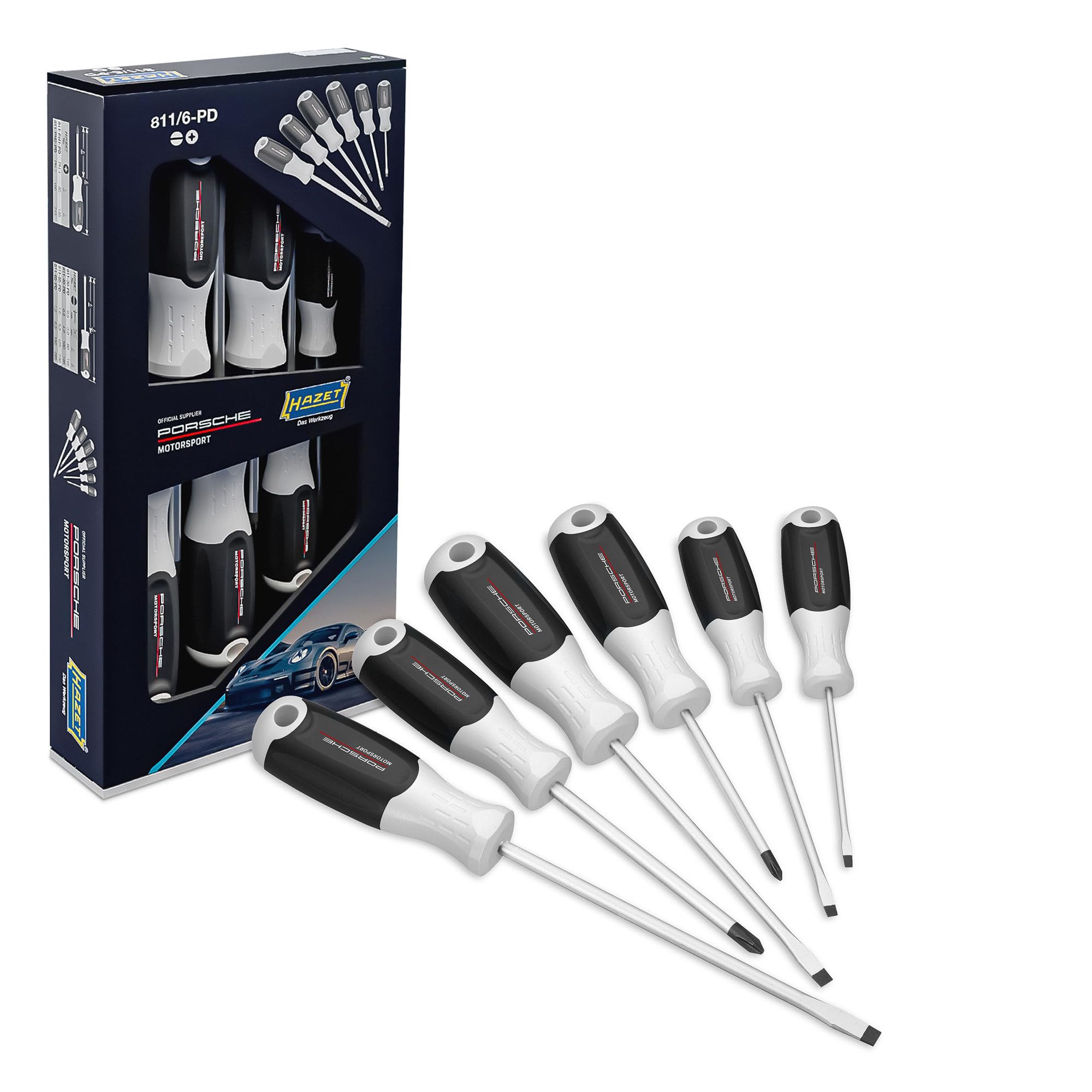 Amazon.com: HAZET Porsche Motorsport Edition 811/6-PD Screw Driver
