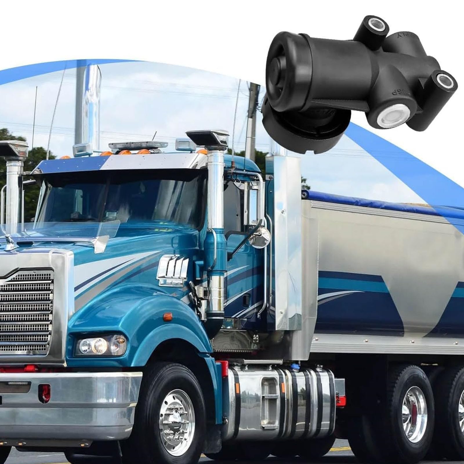 Válvulas de control de altura de cabina industrial de repuesto F245563 adecuadas para maquinaria pesada H00600P 150PSI capacidad de presión kit de válvulas de nivelación de cabina
