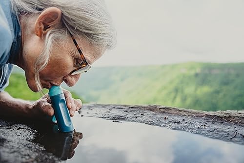 Miniatura 4 de LifeStraw Peak Series - Filtro de agua personal solo para senderismo, camping, viajes, supervivencia y preparación para emergencias. Elimina