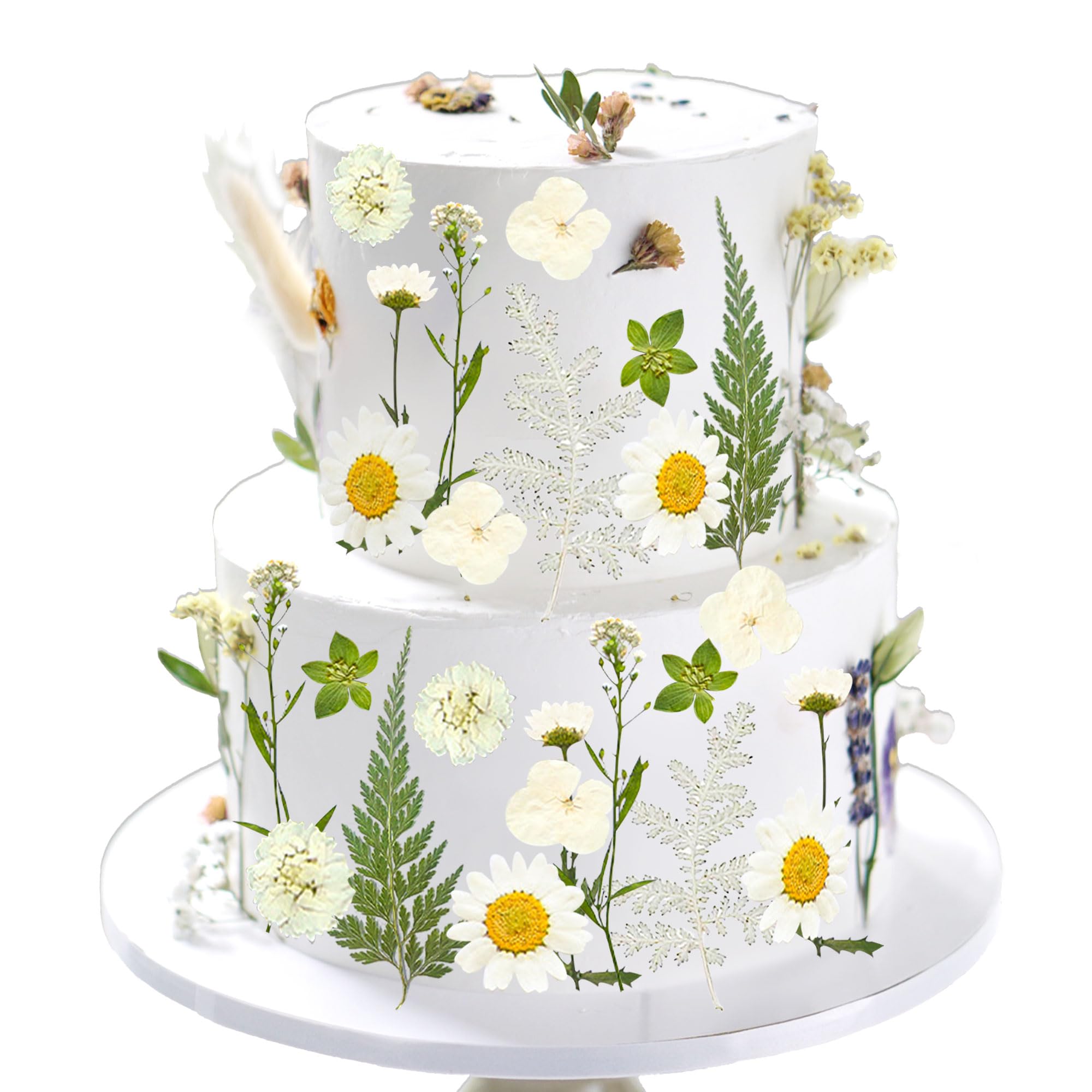 LaVenty Daisy Wildflower Cake Toppers Wildflower Decor Baby In Bloom for Baby Shower Birthday Bridal Shower Wedding Party Decoration