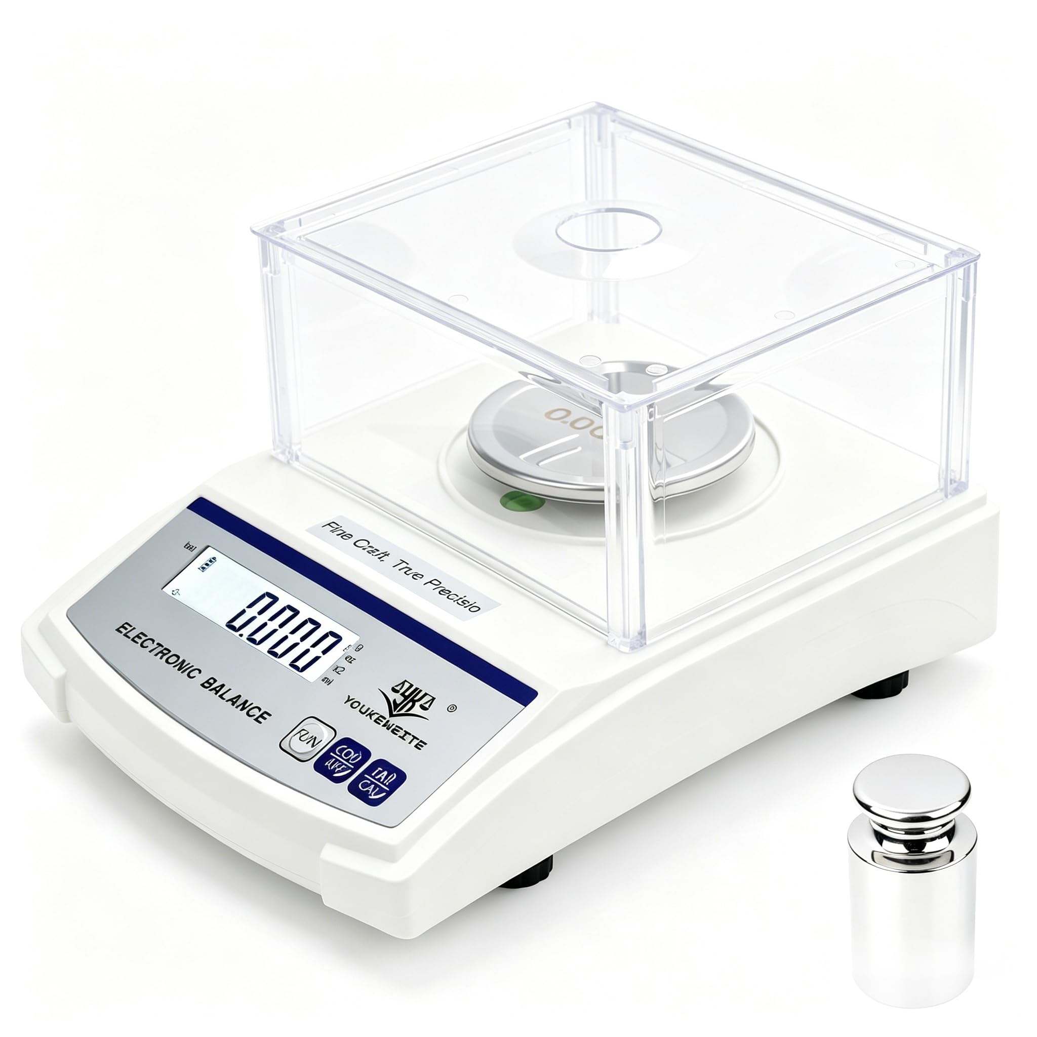 Photo 1 of 0.001g High Precision Milligram Scale, Microscale Lab Analytical Balance