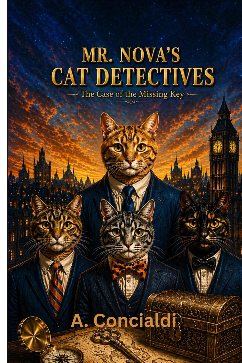 Mr. Nova's Cat Detectives: The Case of the Missing Key