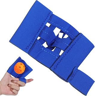 RRumo Two-Finger Catcher's Training Mitt - Lightweight Mini Glove for Baseball Softball Practice, Boosts Hand-Eye Coordination