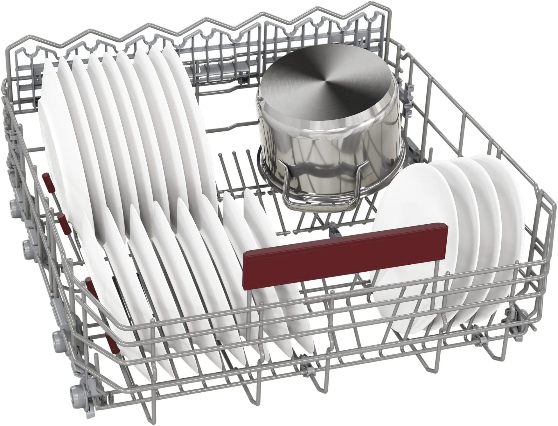 Neff S145ECS15E, N 50, inteligentna zmywarka do naczyń, częściowo zintegrowana 60 cm, zmywarka do naczyń, wyprodukowano w Niemczech, szuflada na sztućce, bardzo cicha, otwarta na sucho, intensywne