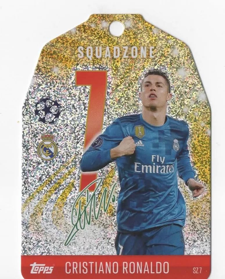 Match Attax 2024 2025 Cristiano Ronaldo Squadzone Trading Card
