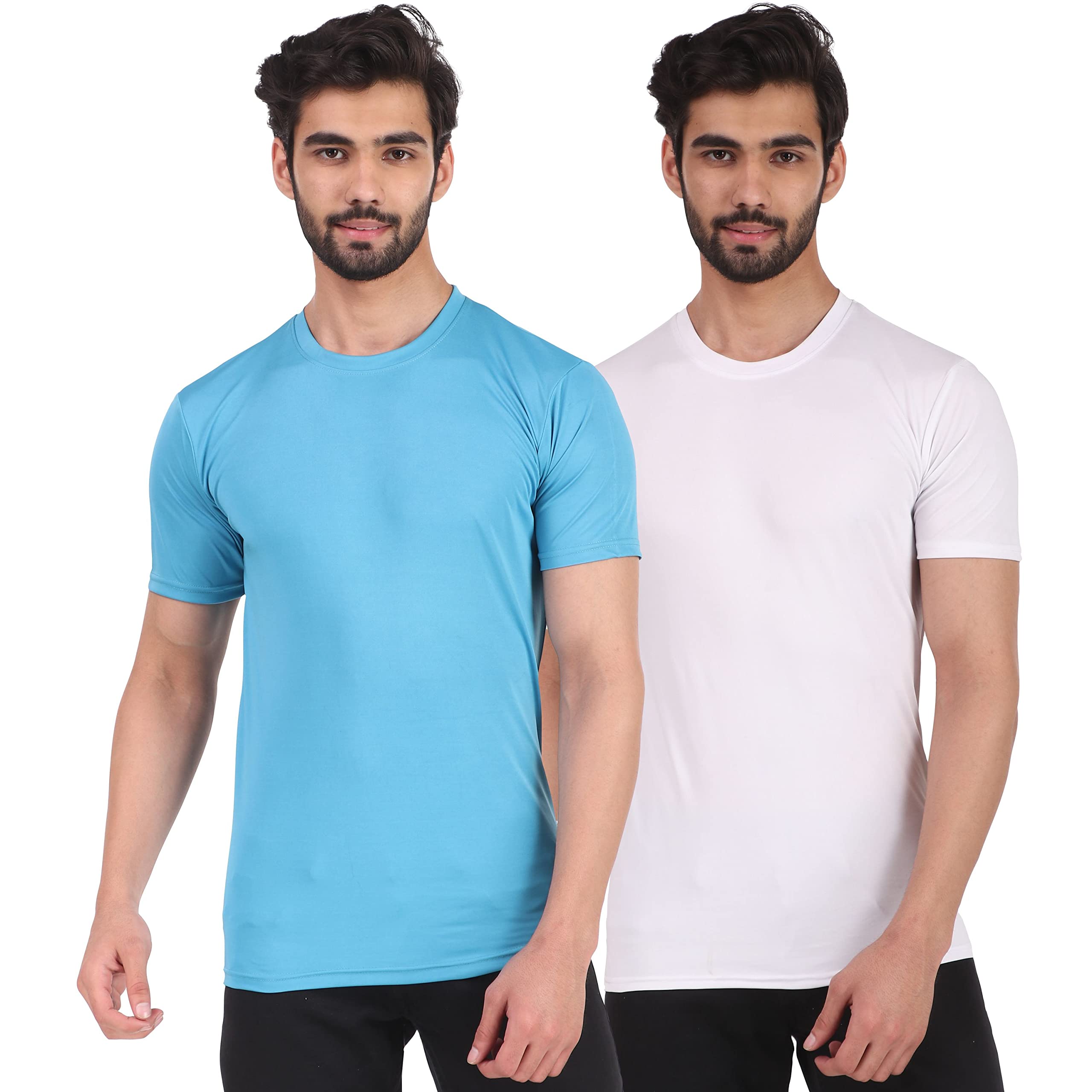 London HillsRound Neck Sports T-shirt