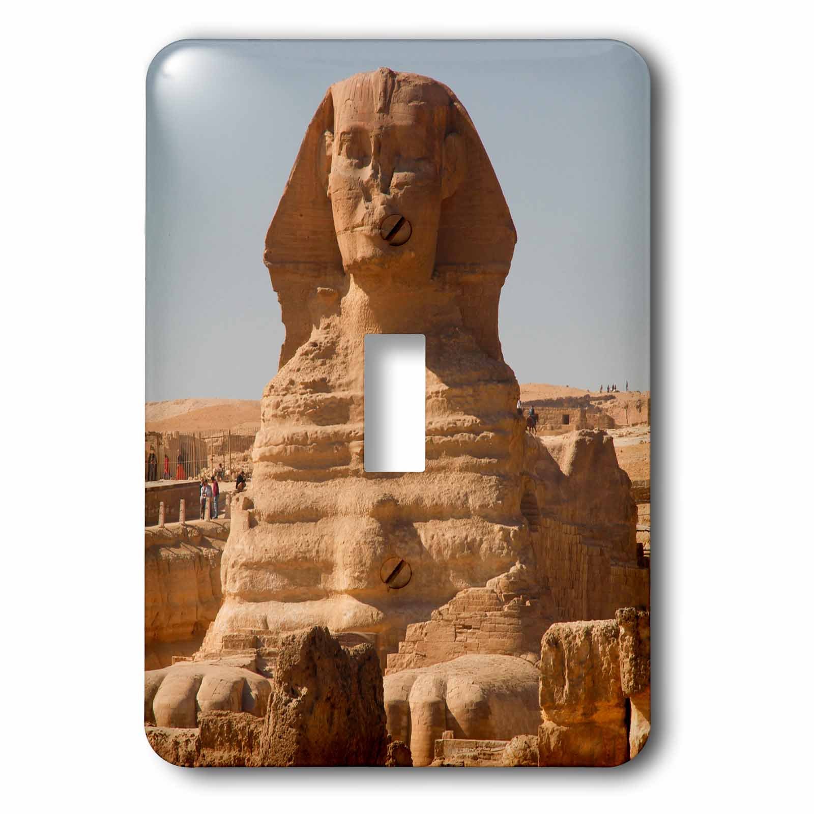 3dRose lsp_224980_1 Egypt, Cairo, Giza Plateau, the Sphinx portrait Toggle Switch