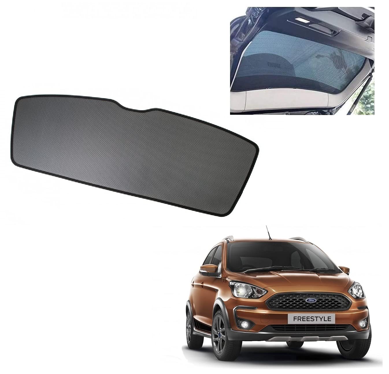 Auto Addict Car Dicky Sunshade Curtain (Rear Window,Diggy,1 Pc) for Ford Freestyle
