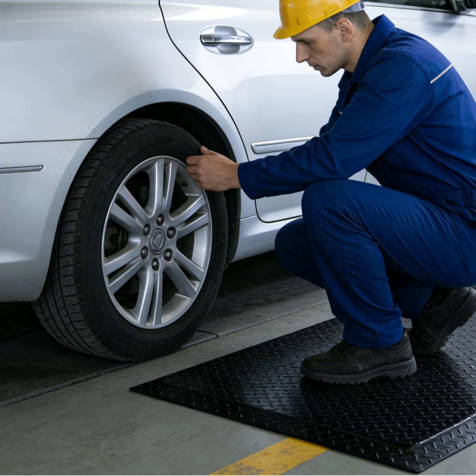 Anti Ermüdungsmatte für Steharbeitsplätze, Ergonomische Arbeitsplatzmatte Anti Fatigue Stehmatte, 90 x 182 cm Antimüdigkeitsmatte, Steh-Schreibtisch Fußmatten für Werkstatt, Fließband