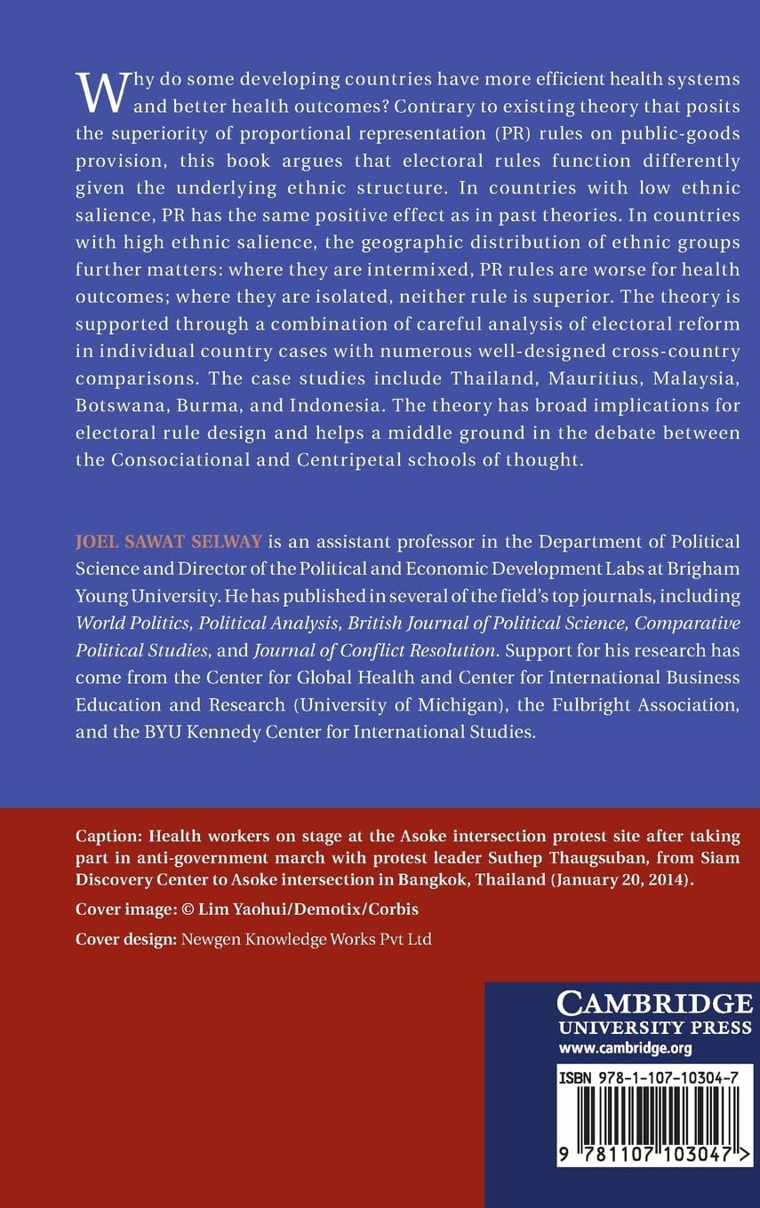 Coalitions of the Wellbeing: How Electoral Rules and Ethnic Politics Shape Health Policy in Developing Countries