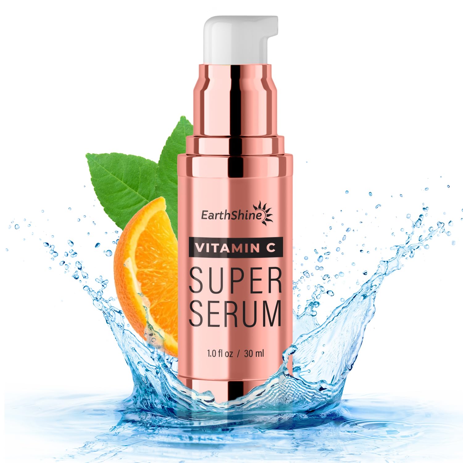 Super Vitamin C Serum: Vitamin C Face Serum with Hyaluronic Acid Vitamin E Peptides for Hydrates Firms Lifts Smooths Age Spots Wrinkles Reduction – 30ml