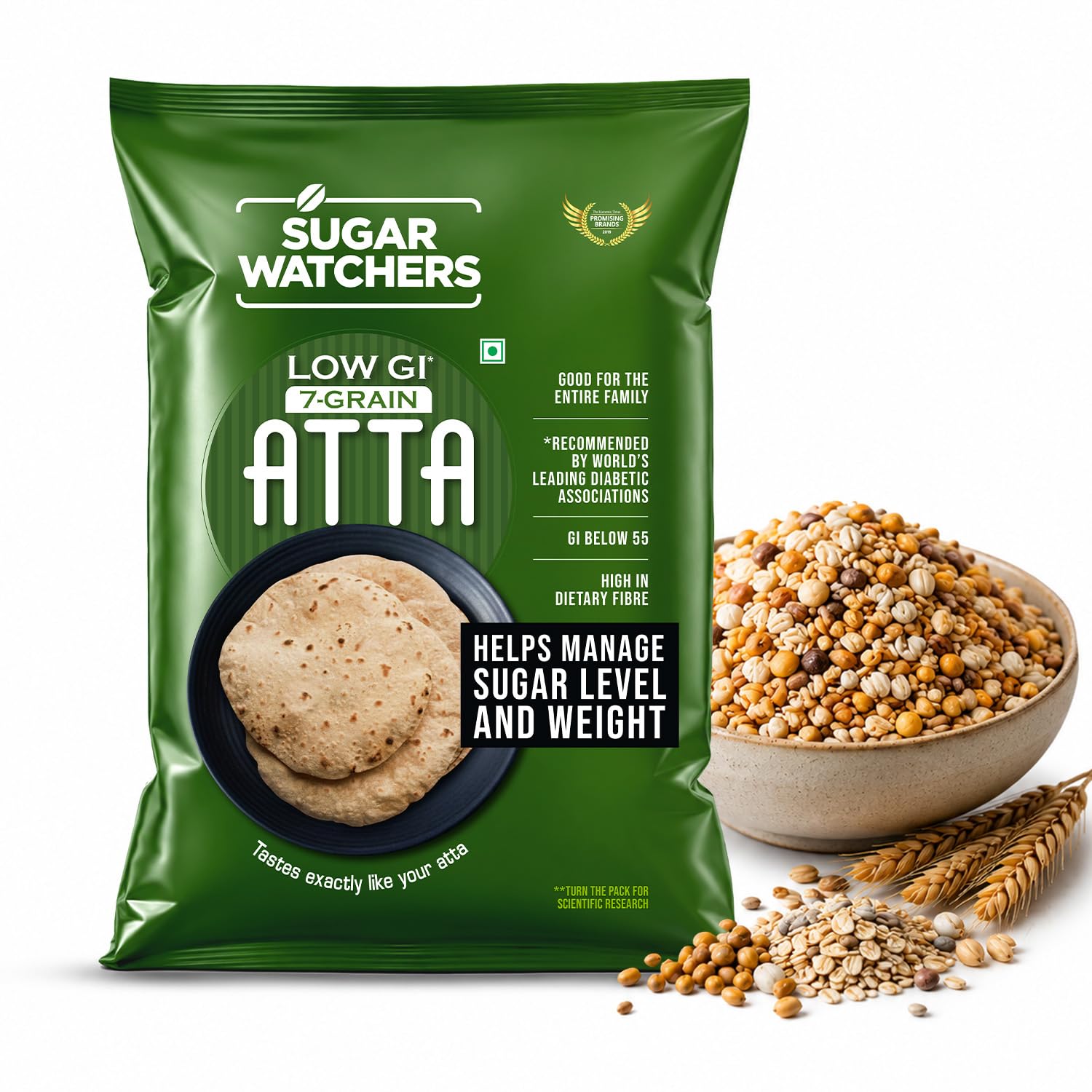 Sugar Watchers Low GI 7-Grain Atta