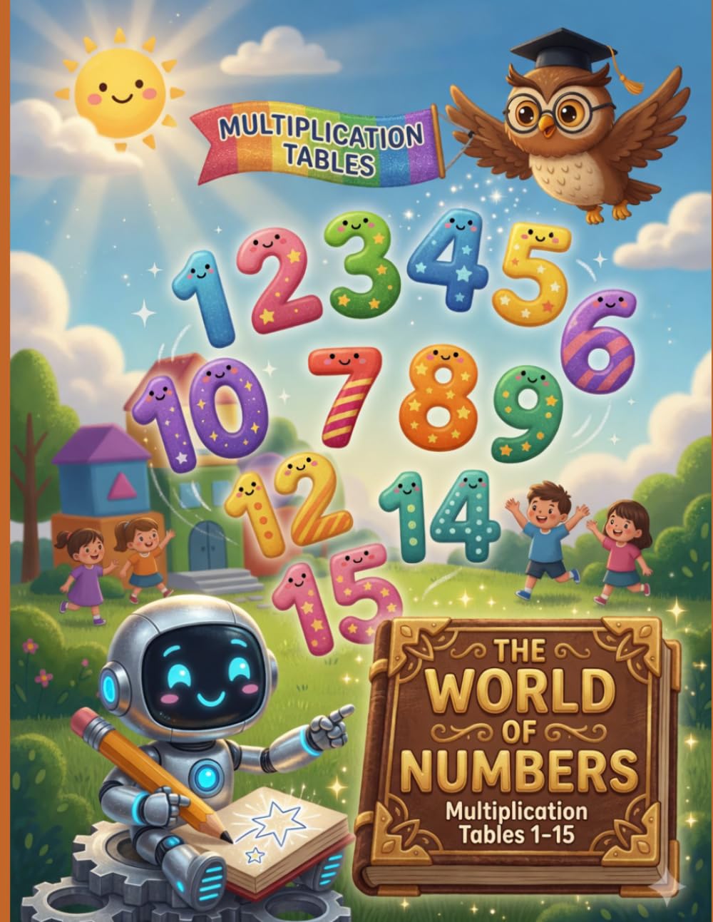 "The World of Numbers: Multiplication Tables 1-15".: A Fun Math Journey for Kids to Master Multiplication with Wise Owl.