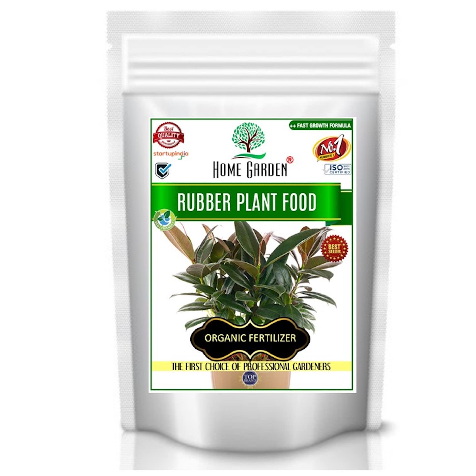 Home Garden Rubber Plant Food Essential Organic Fertilizer For Rubber Plant With Fast Action Formula (900 gm) (B0B5TYR8NT) Amazon Price History, Amazon Price Tracker