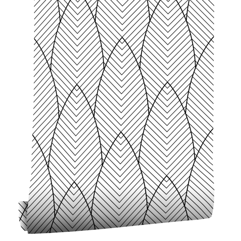 myforHD Papel Pintado Autoadhesivo Vinilo Adhesivo Muebles Impermeable Moderno Geométrico de Rayas Doradas para Decoración de Paredes en Baño, Sala de Estar, Dormitorio, y Muebles de Cocina — view 27