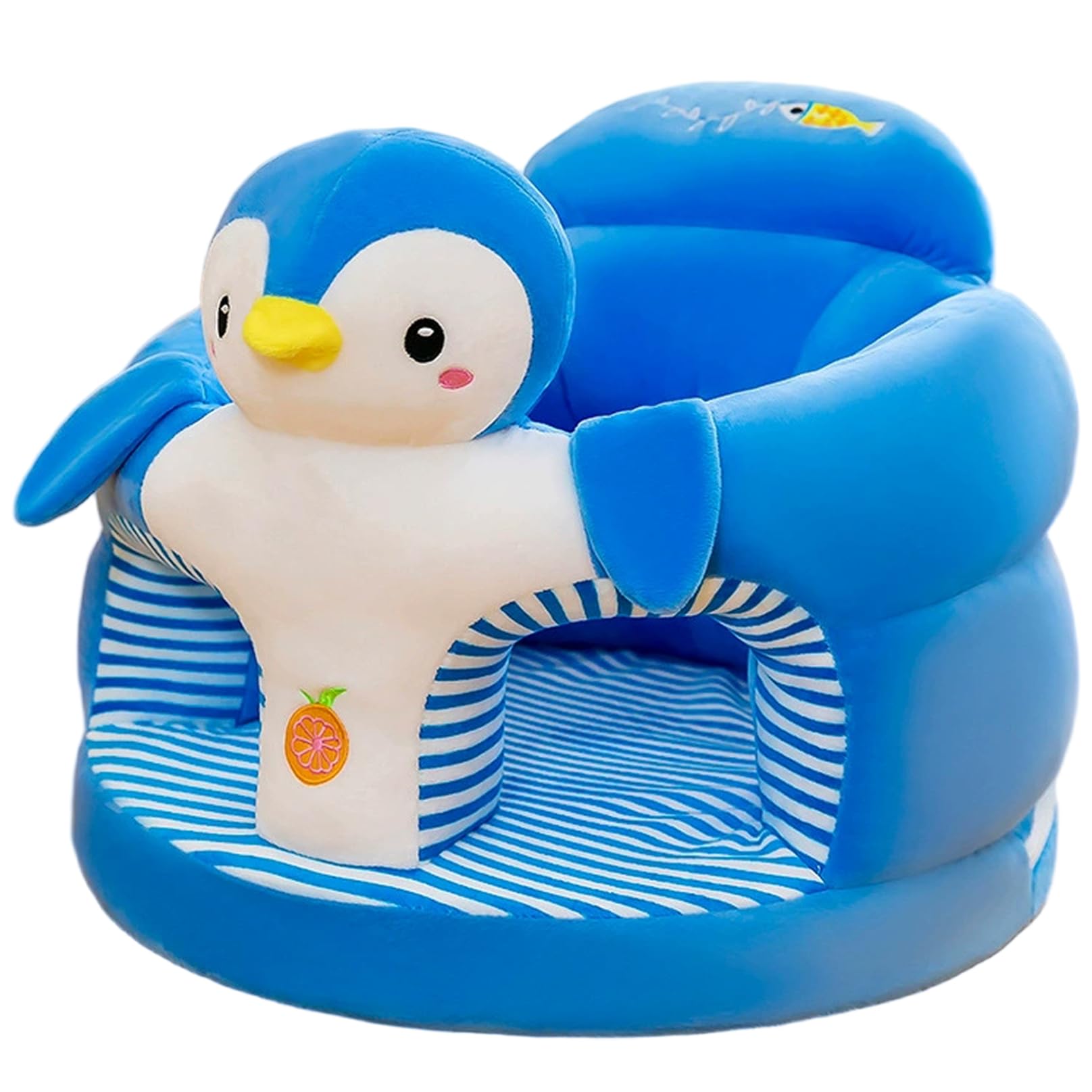 Baby Sit Me Up-Sitz, Cartoon-Pinguin, Babysitzstütze für Babys von 0–36 Monaten, weicher Kleinkindstuhl für Schlafzimmer, Wohnzimmer, Kinderzimmer, Wohnung, Sitzstütze