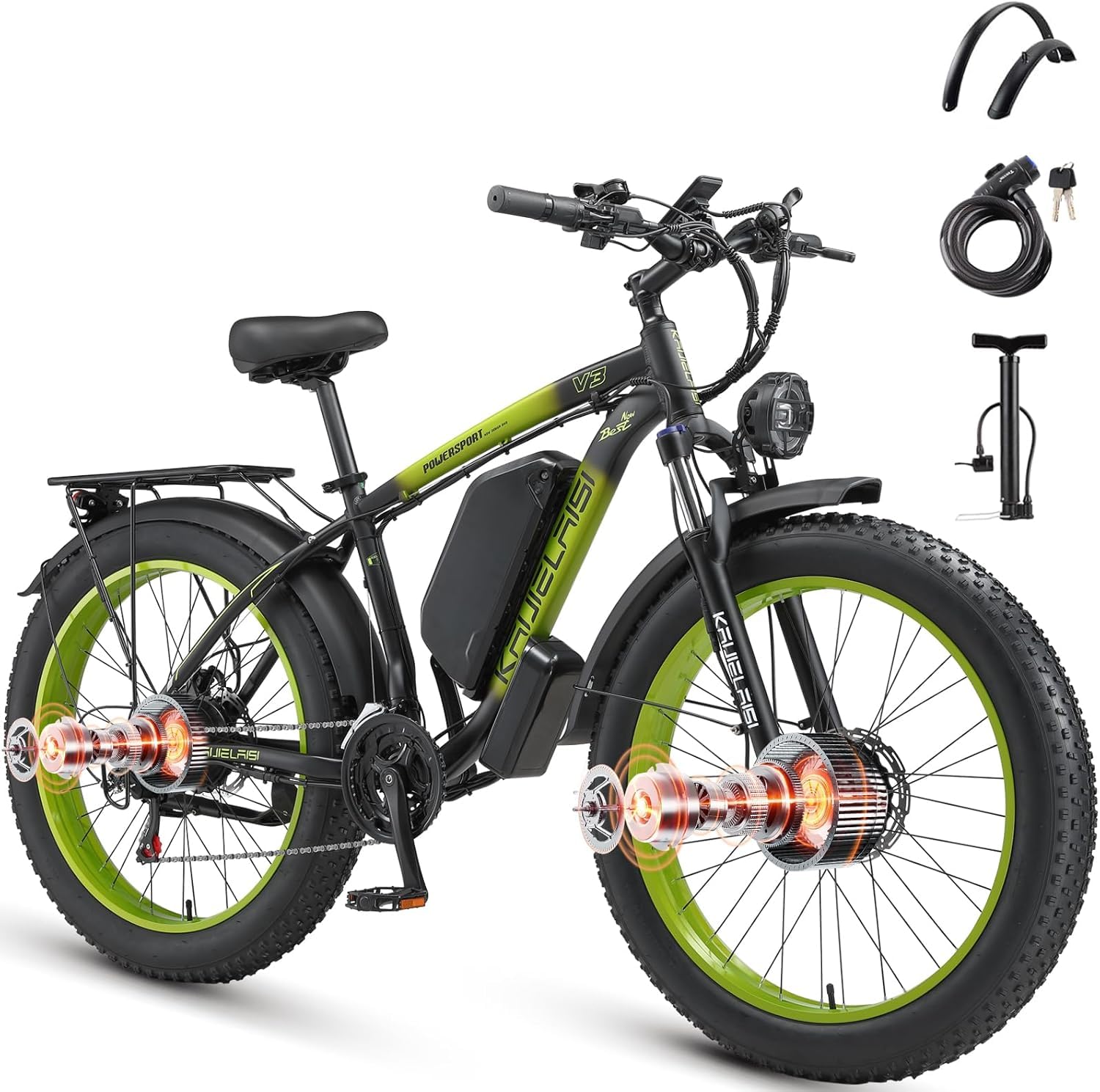 V3 Velo Electrique Homme, 26 Pouces-vélo électrique 48V 23Ah Batterie, VTT Electrique Adulte Homme avec Porte-téléphone, 25km/h Moteur 250w 21 Vitesses, autonomie jusqu'à 120km