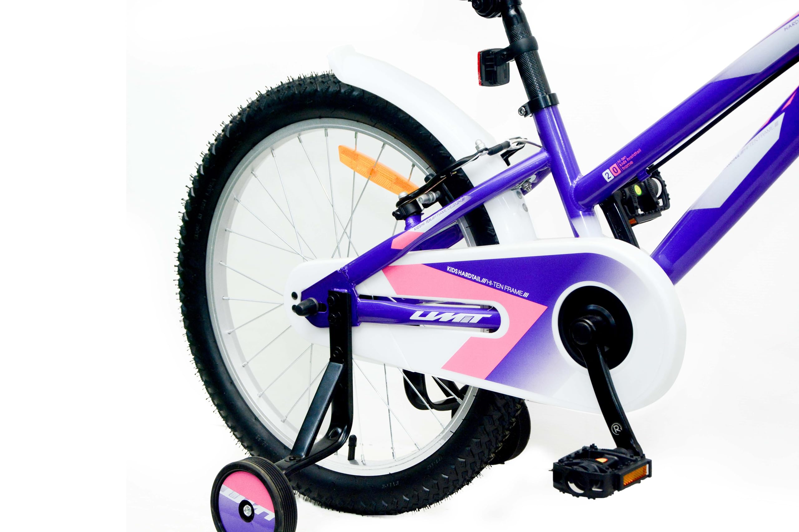 Bicicleta 20 Pulgadas niña | Bicicleta niña 6-9 años + Frenos V-Break + Estabilizadores + Cuadro Acero | Segura y Resistente
