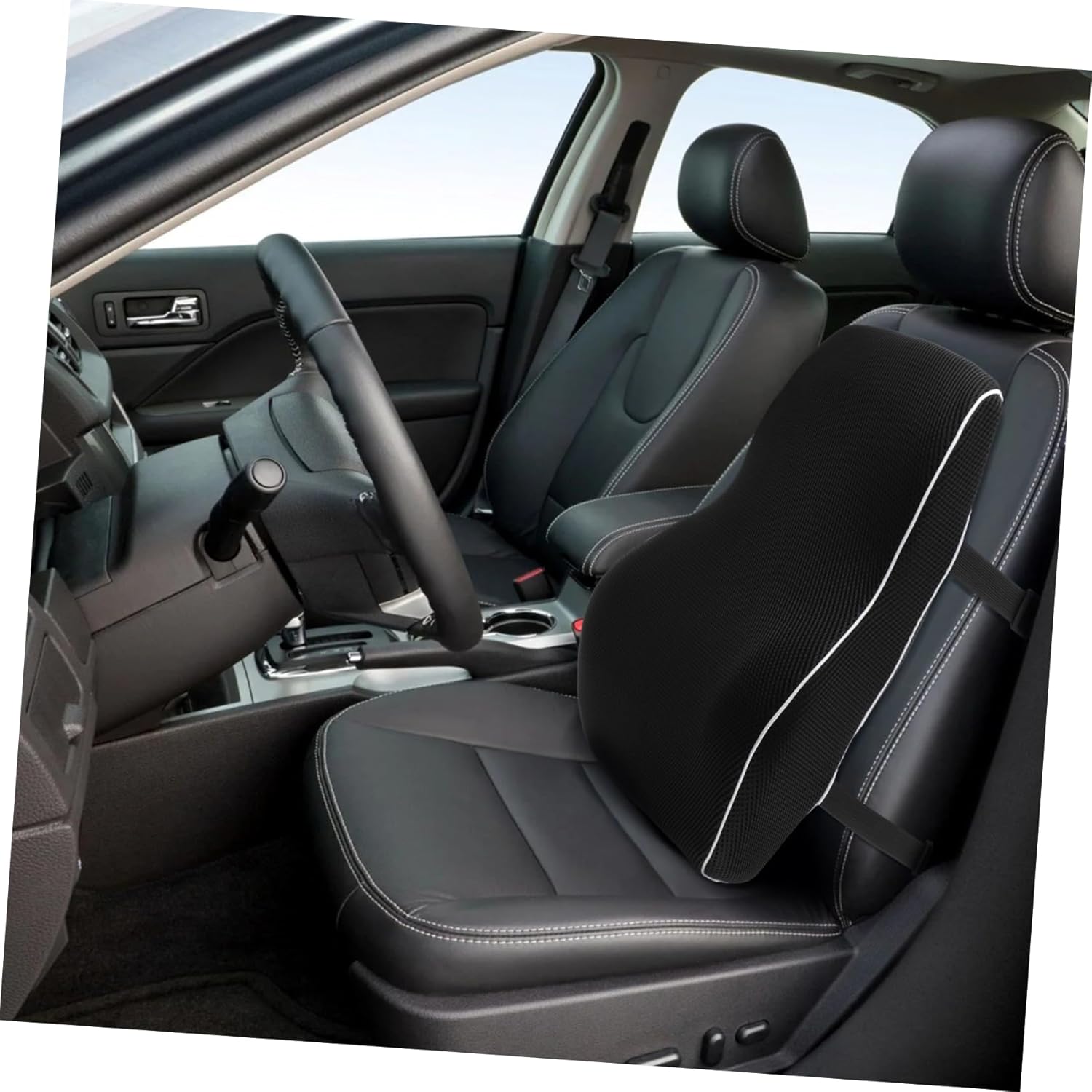 Waist Support Lumbar Pillow for Car Back Posture Corrector Comfortable Memory Foam Pillow