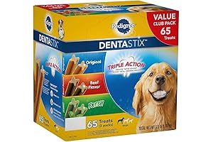 Dentastix Medium Dog Treats, 65-Piece Variety Pack