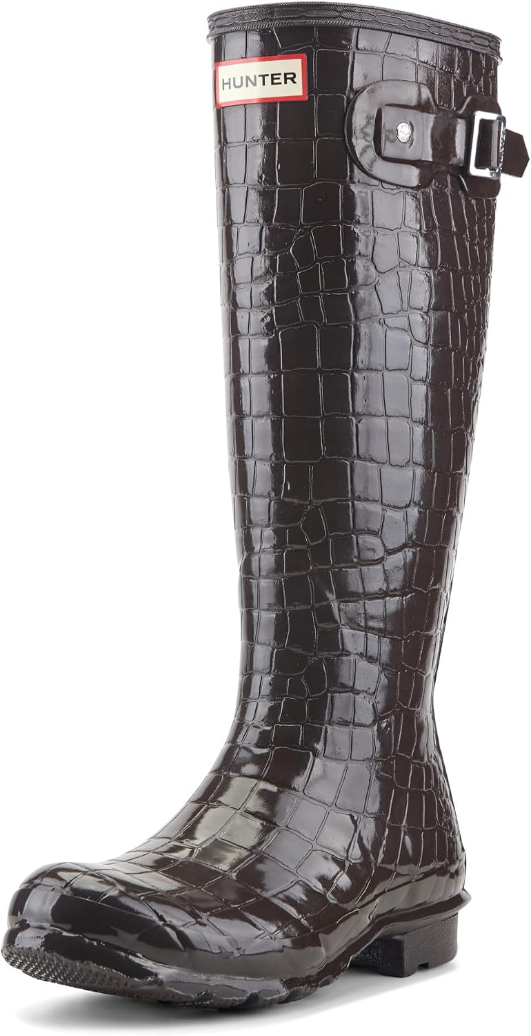 Hunter Original Tall Embossed Boots