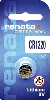 10 x Renata 1220 Watch Batteries, 3V Lithium CR1220, Plus Many More Battery