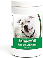 Vista 384 de Healthy Breeds Golden Retriever - Aceite de salmón masticable suave, 90