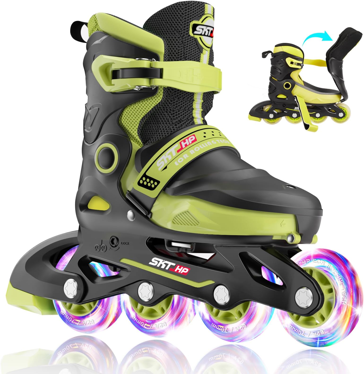 Kids Roller Blades Green