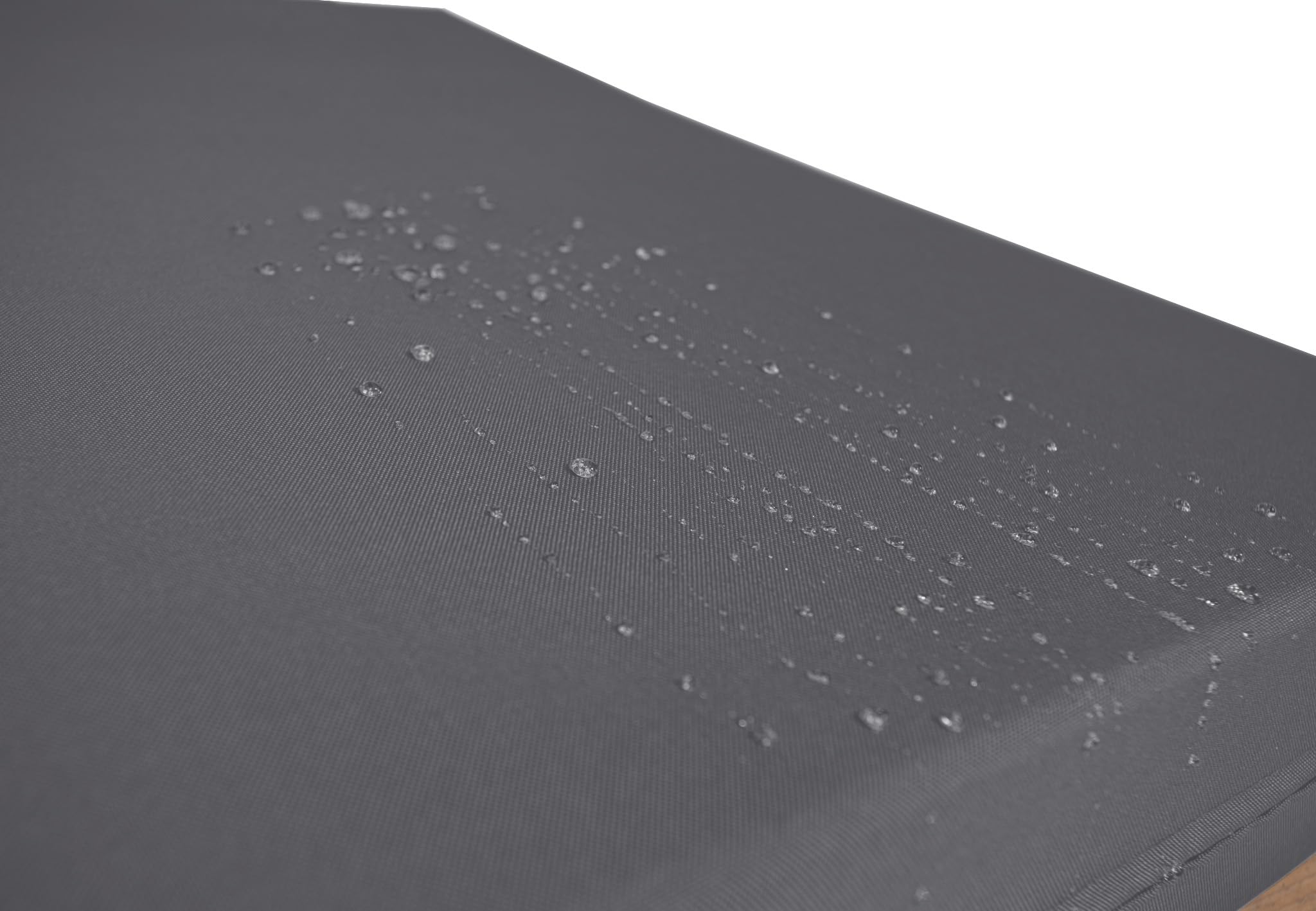 TexDeko Halbes Palettenkissen 60x80x12cm Loungekissen wasserabweisend waschbar Palettenpolster Made in EU (Grau)