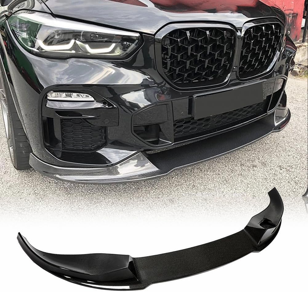X5 Carbon Fiber Front Lip for BMW X5 G05 M Sport 4-Door 2019-2022 Front Bumper Lip Spoiler Chin Splitter Factory Outlet