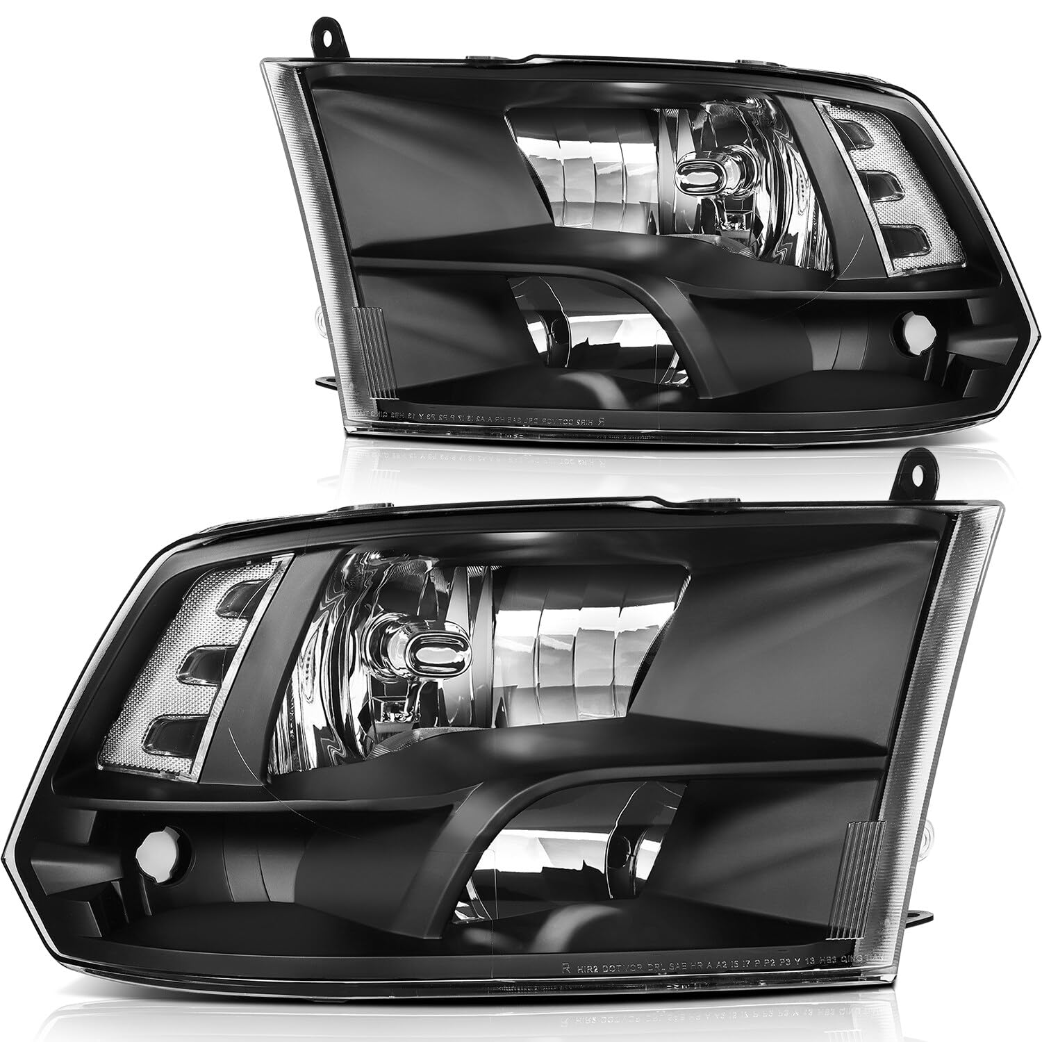 Headlight Assembly For Dodge Ram 1500 2009-2010
