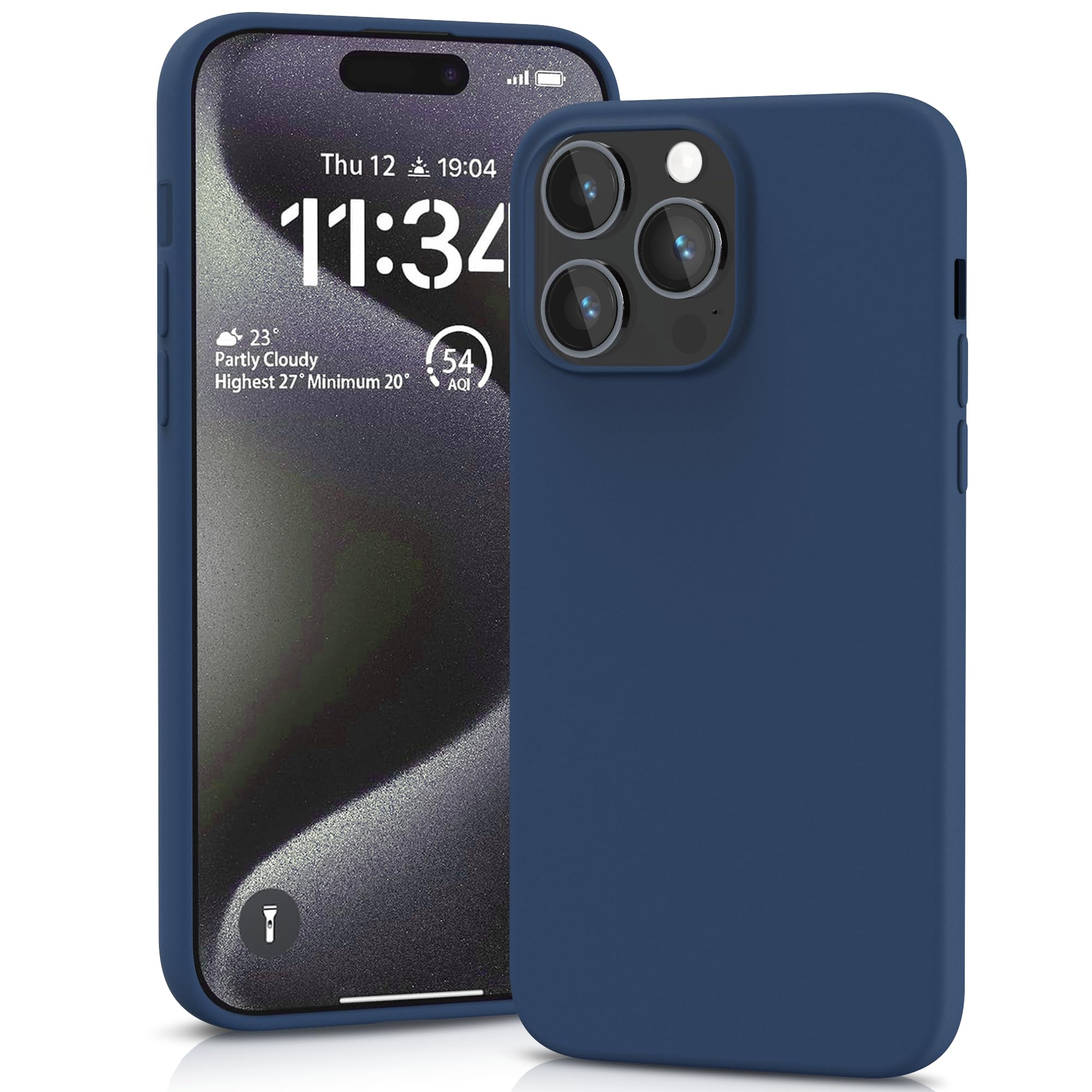 YATWIN Silicone Case for iPhone XR, Soft-Touch, Shockproof, DustProof, Antiskid Full Body Armour Phone Cover for Apple iPhone XR - Dark Green — view 108