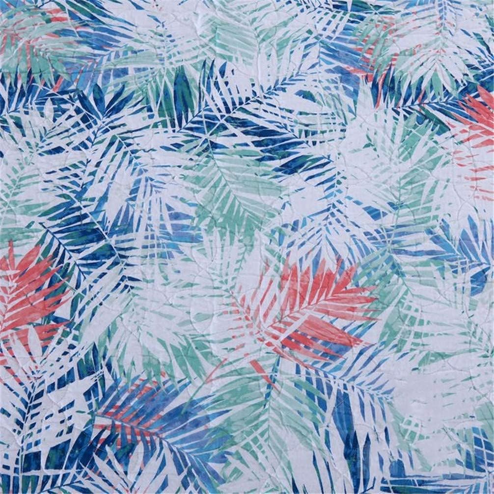 ベッドスプレッド コットン ベッドスプレッドセット 自然 植物 パターン ダブルベッド 2X 枕カバー 230 &times; 250cm