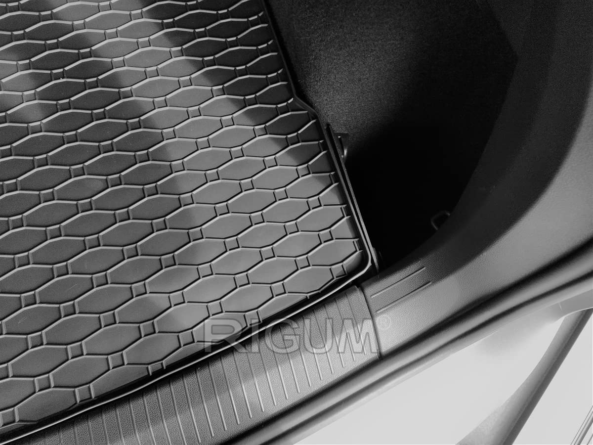 Gummimatte Kofferraumwanne RKK kompatibel mit VW Tiguan II AD1 oberer B ab Bj. 2016-2023