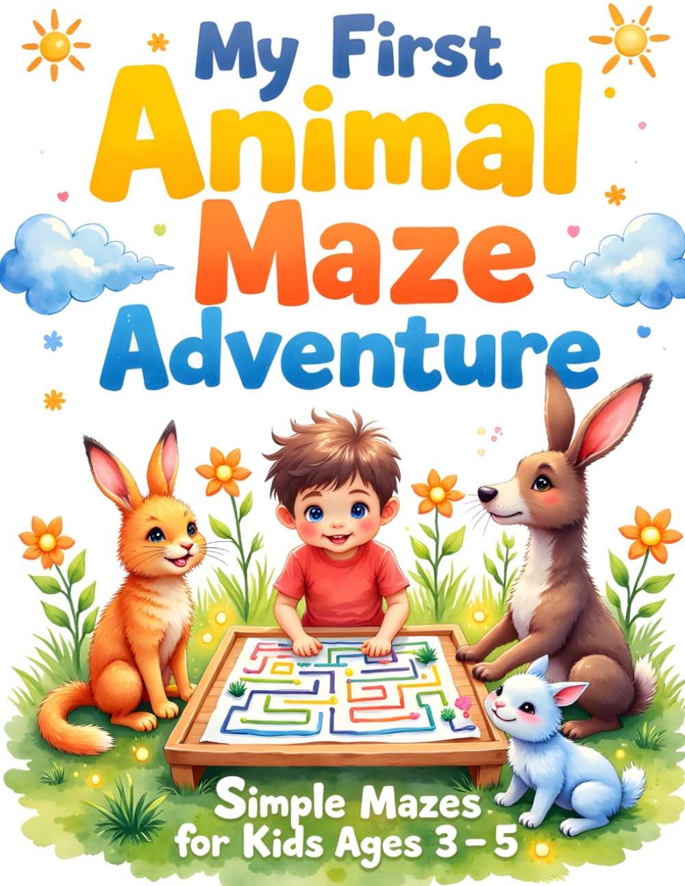 My First Animal Maze Adventure: Simple Mazes for Kids Ages 3–5