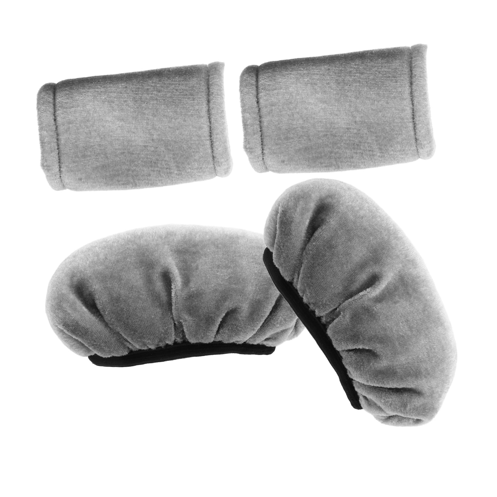 Beaupretty 3 Juegos Manga de de en las axilas almohadillas para muletas apretones de mano del cojín de la muleta brazo cubierta del mango de las muletas acolchado de muletas