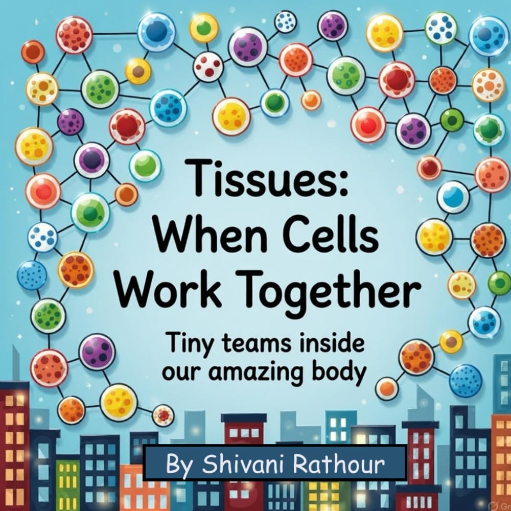 Tissues: When Cells Work Together: Tiny Teams Inside Our Amazing Body – Fun Educational Book About Cells, Tissues, Muscles, Skin, Blood, Nerves for Kids Ages 4-8
