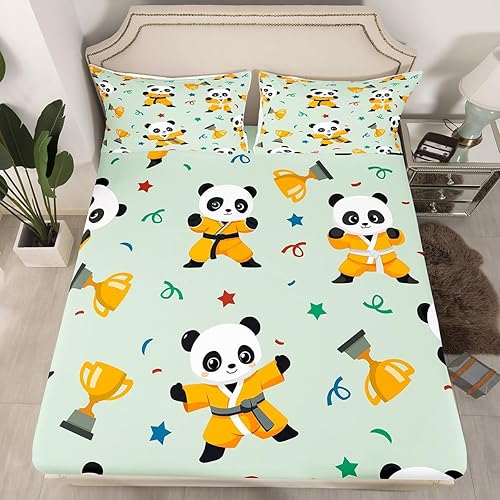 Miniatura 24 de Erosebridal Sábana bajera ajustable de moda de los años 90, tamaño individual para niños, adolescentes y adultos, sábanas de cama con cinta de radio